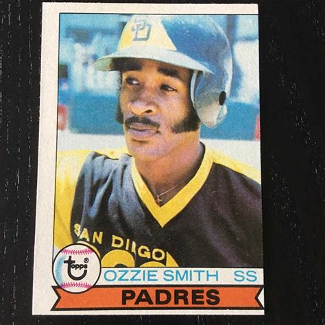 1979 ozzie smith baseball card value